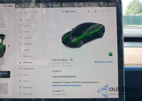 2023 Tesla Model 3 Long Range Dual Motor All-Wheel Drive from USA, damaged, VIN 5YJ3E1EB0PF662235